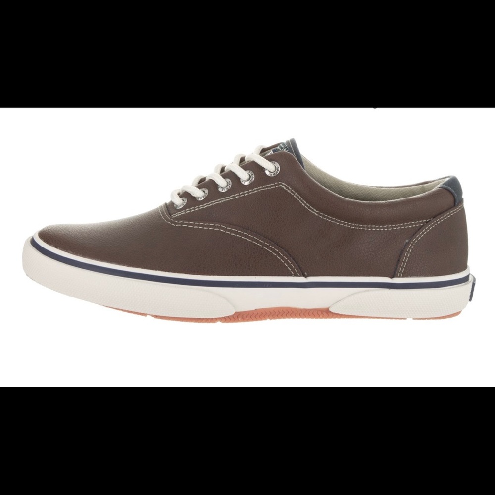 Sperry Top-Sider Men's Halyard Brown Casual Sneakers Shoes 7.5